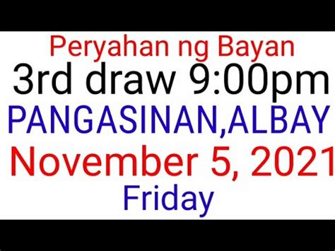 peryahan ng bayan pangasinan live today